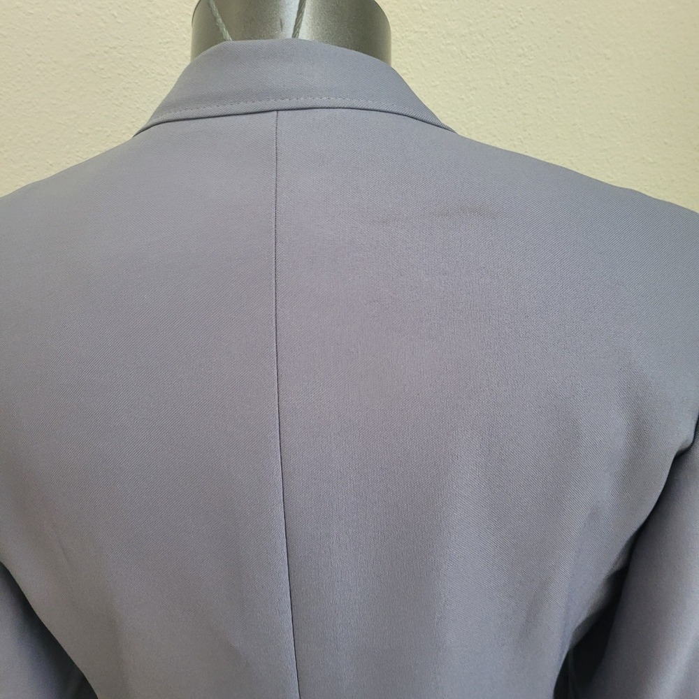 Oakton Gray Two Button Blazer Sportcoat 44R Jacket Perma Press - Picture 6 of 13